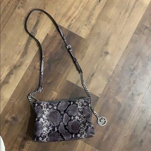 Snakeskin Michael Kors Crossbody Purse
